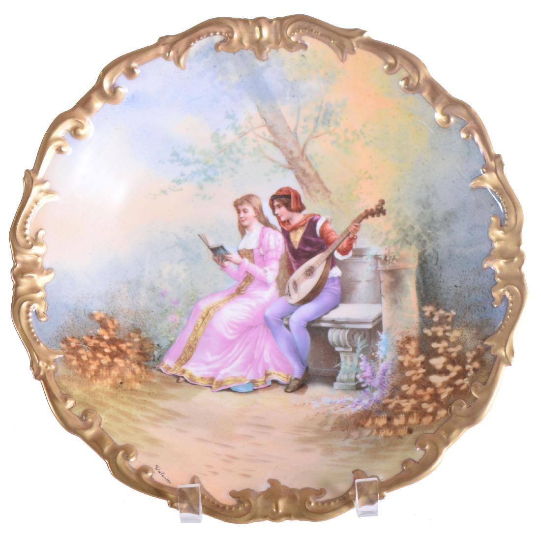 Charger - Marked Imperial Limoges - 12.5" (1 of 4)