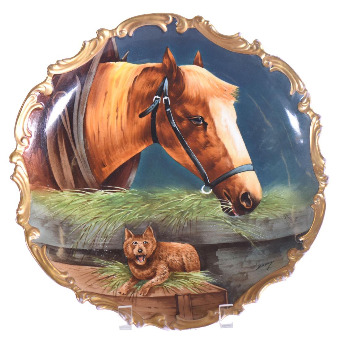 Charger - Marked Limoges - 12.75" (1 of 4)