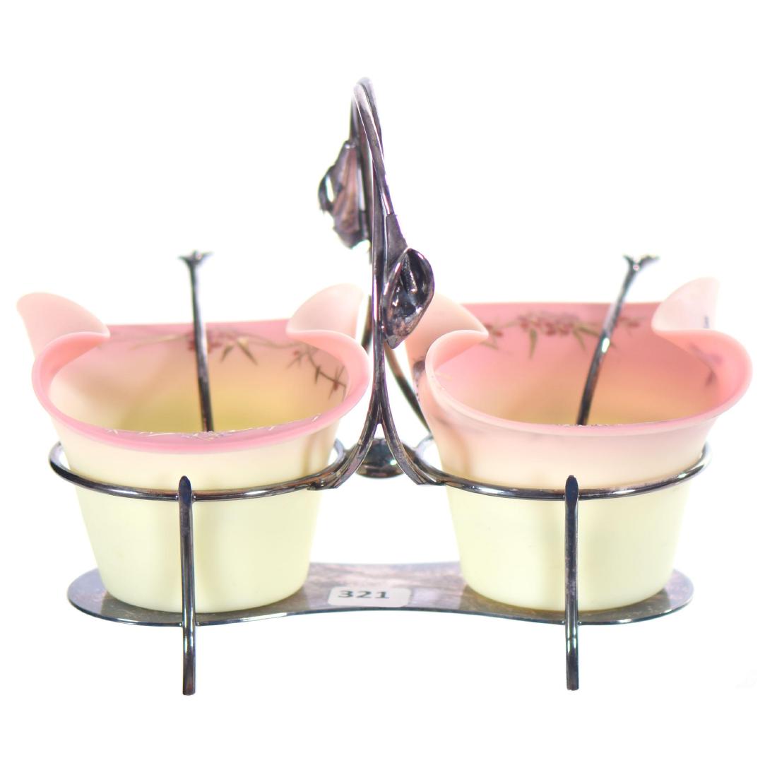 Decorated Burmese Double Sweetmeat - 6.5" X 7.5" (1 of 5)