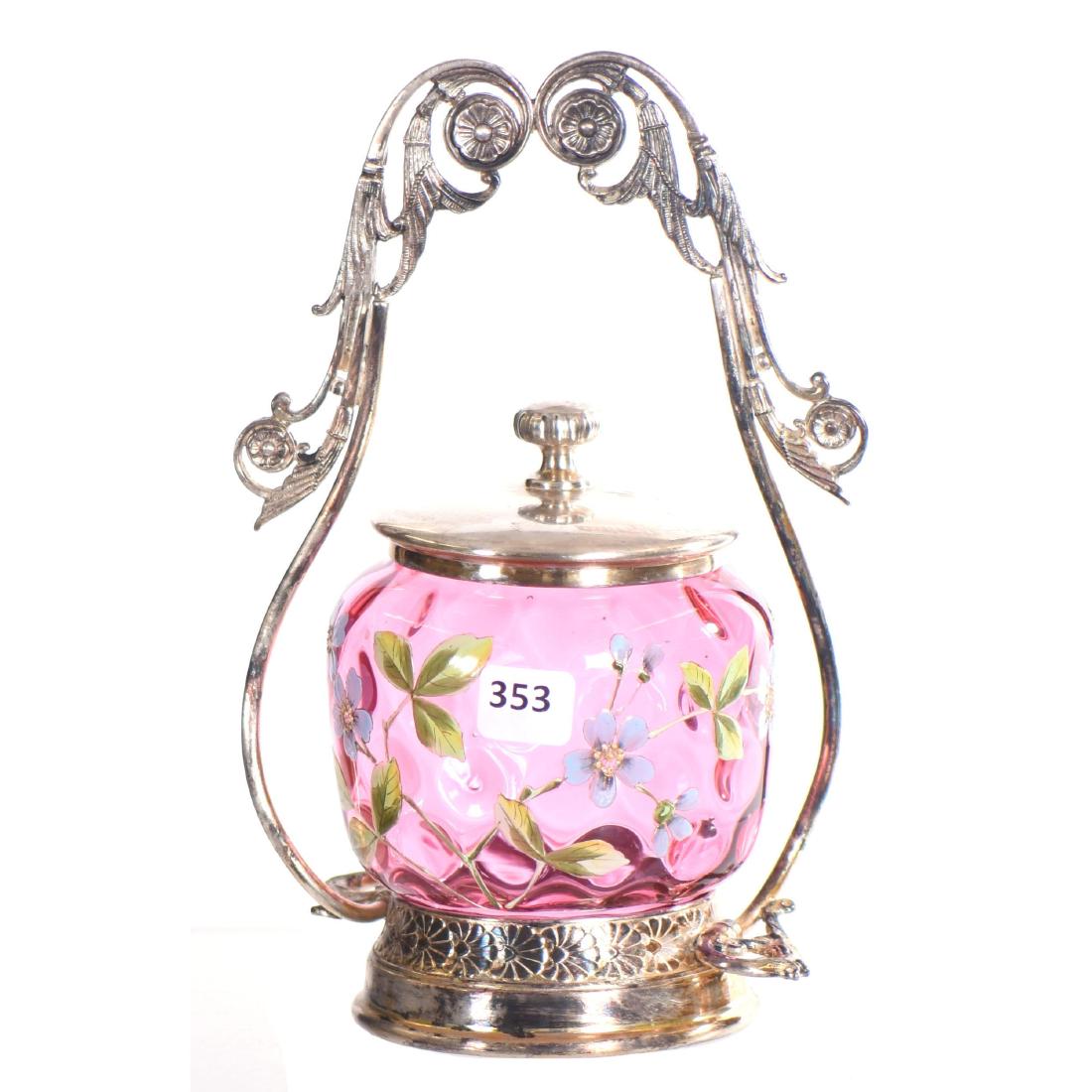 Victorian Pickle Castor - 9" X 6" (1 of 2)