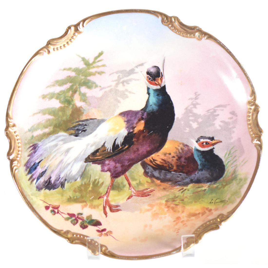 Charger - Marked Coronet Limoges - 10.75" (1 of 4)