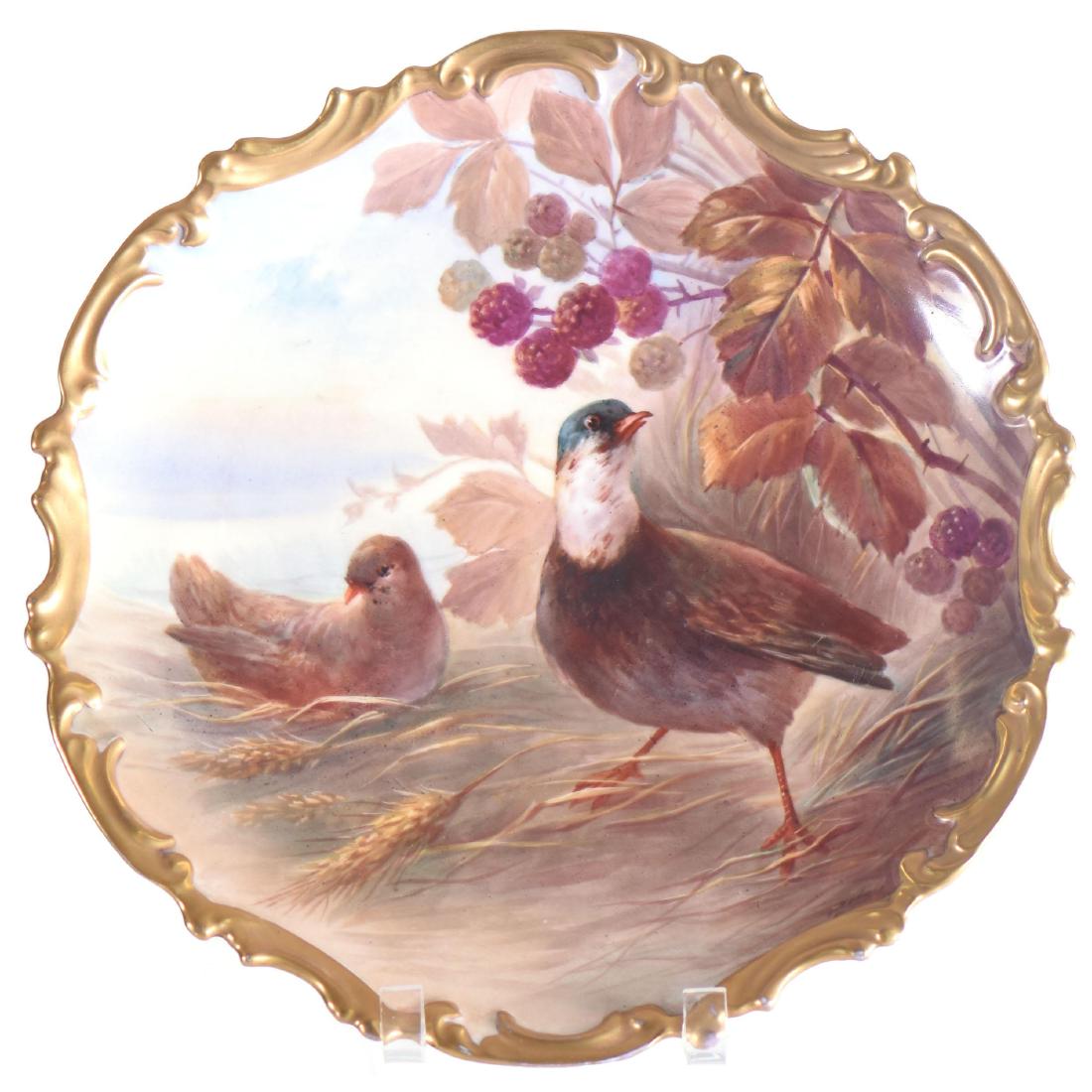 Charger - Marked L.R.L. Limoges - 13.25" (1 of 4)