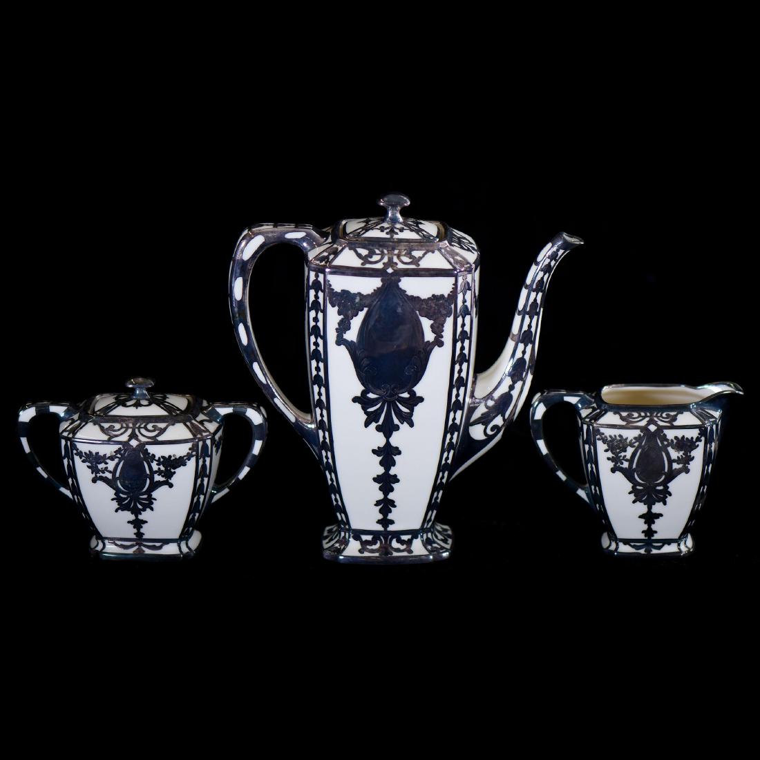 Art Deco Three Piece Coffee Set - Marked Lenox (1 of 3)