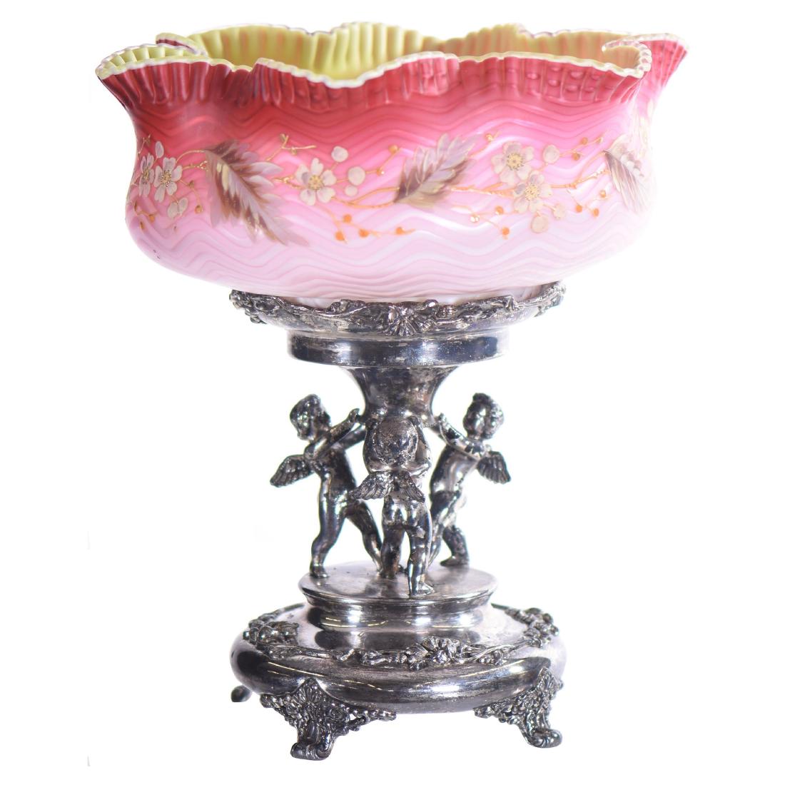 Victorian Brides Basket 12.25" X 11"