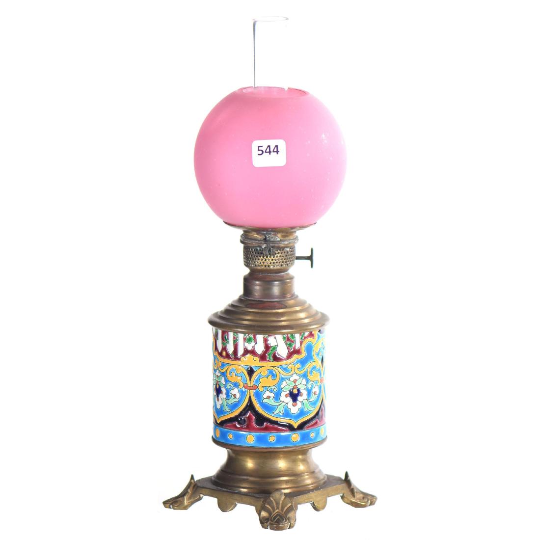 Miniature Kerosene Lamp - 11.25" X 4" (1 of 2)