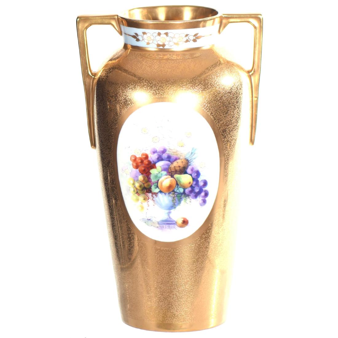 Pickard Porcelain Vase - 9.5" X 5.75" (1 of 4)