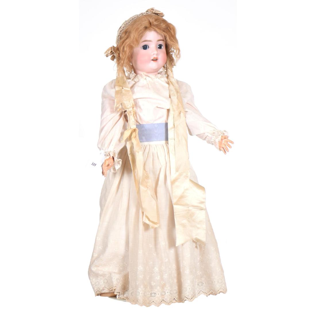 German Bisque Head Doll - Approximately 26" (1 of 4)