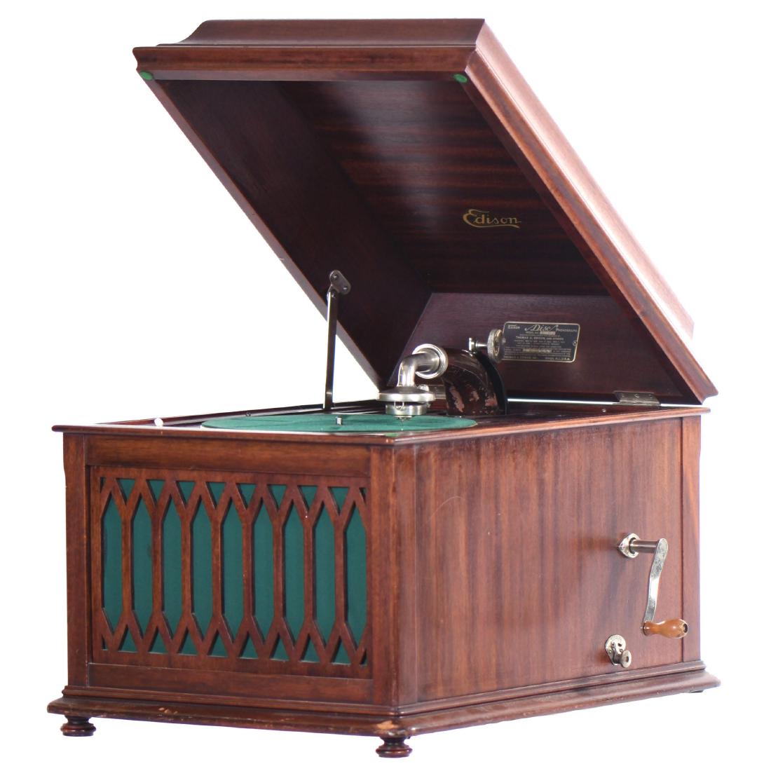 Edison Model "B80" Phonograph - 17.5" X 17.5" X 23.5" (1 of 4)