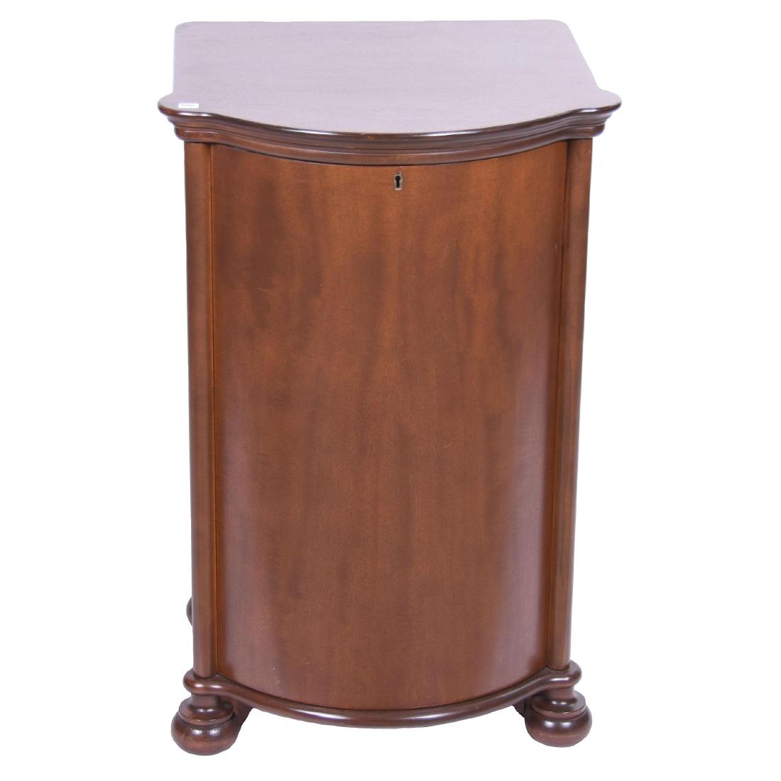 Original Mahogany Record Cabinet - 33" X 21" X 19.5" (1 of 2)