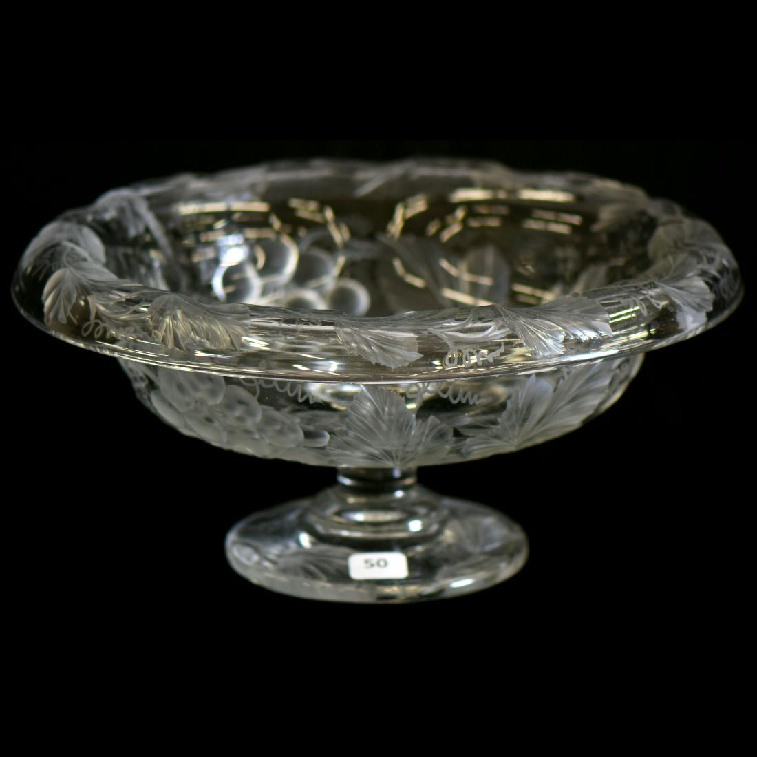 Rolled Rim Compote - ABCG - 5.5" X 11.5" (1 of 2)