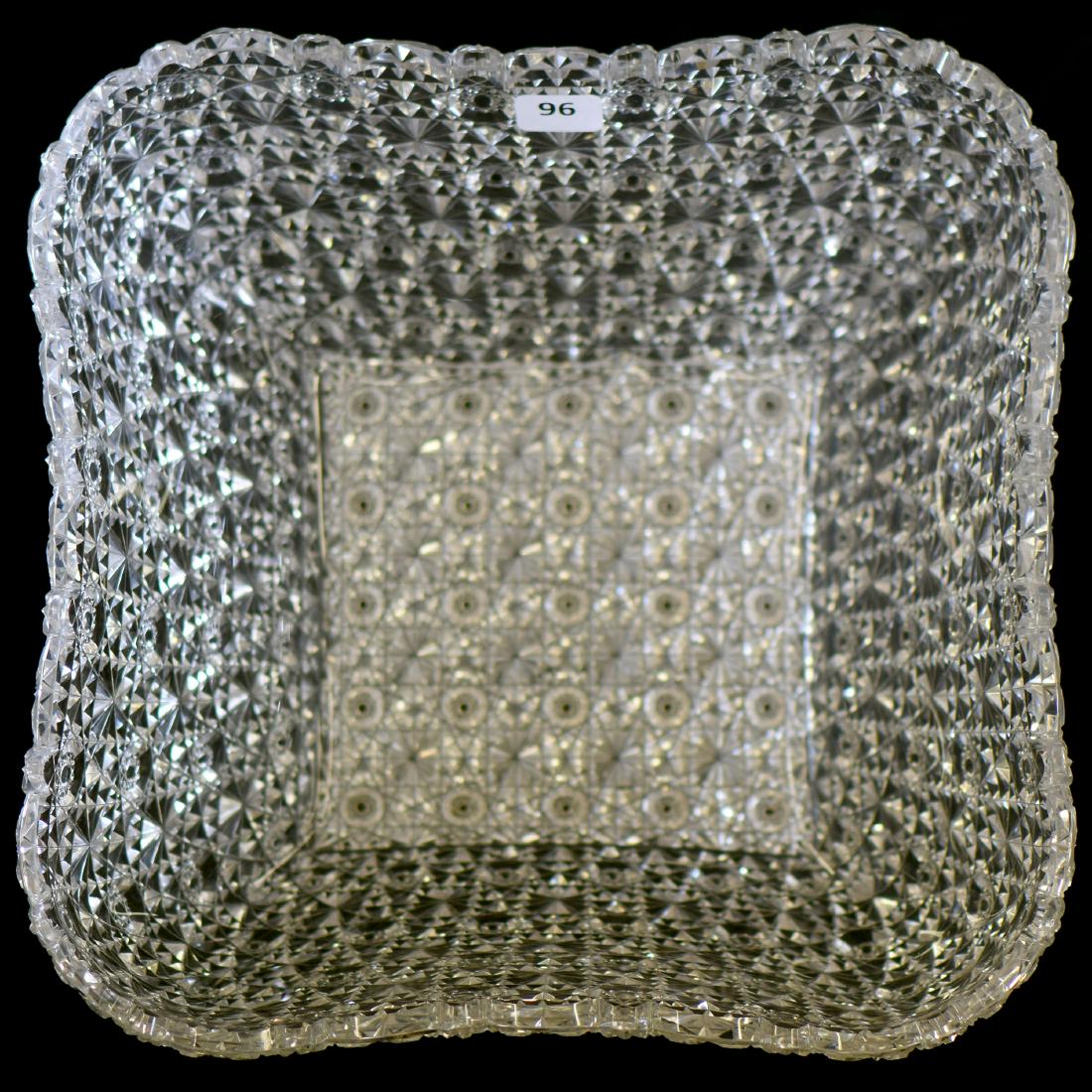 Large Square Bowl - ABCG - 4.5" X 10.25" (1 of 3)