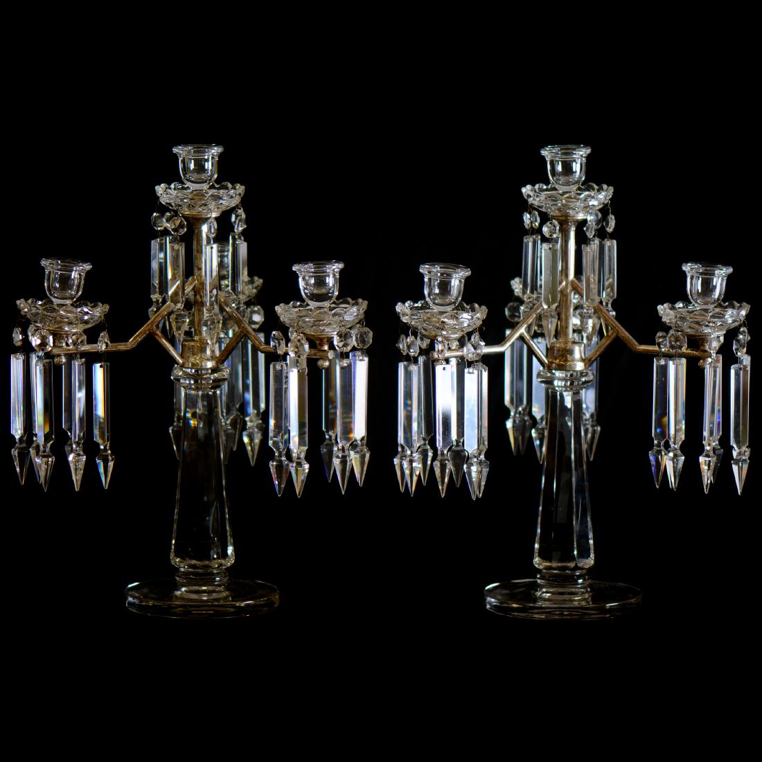 Pair Candelabra - ABCG - 17.25" (1 of 4)