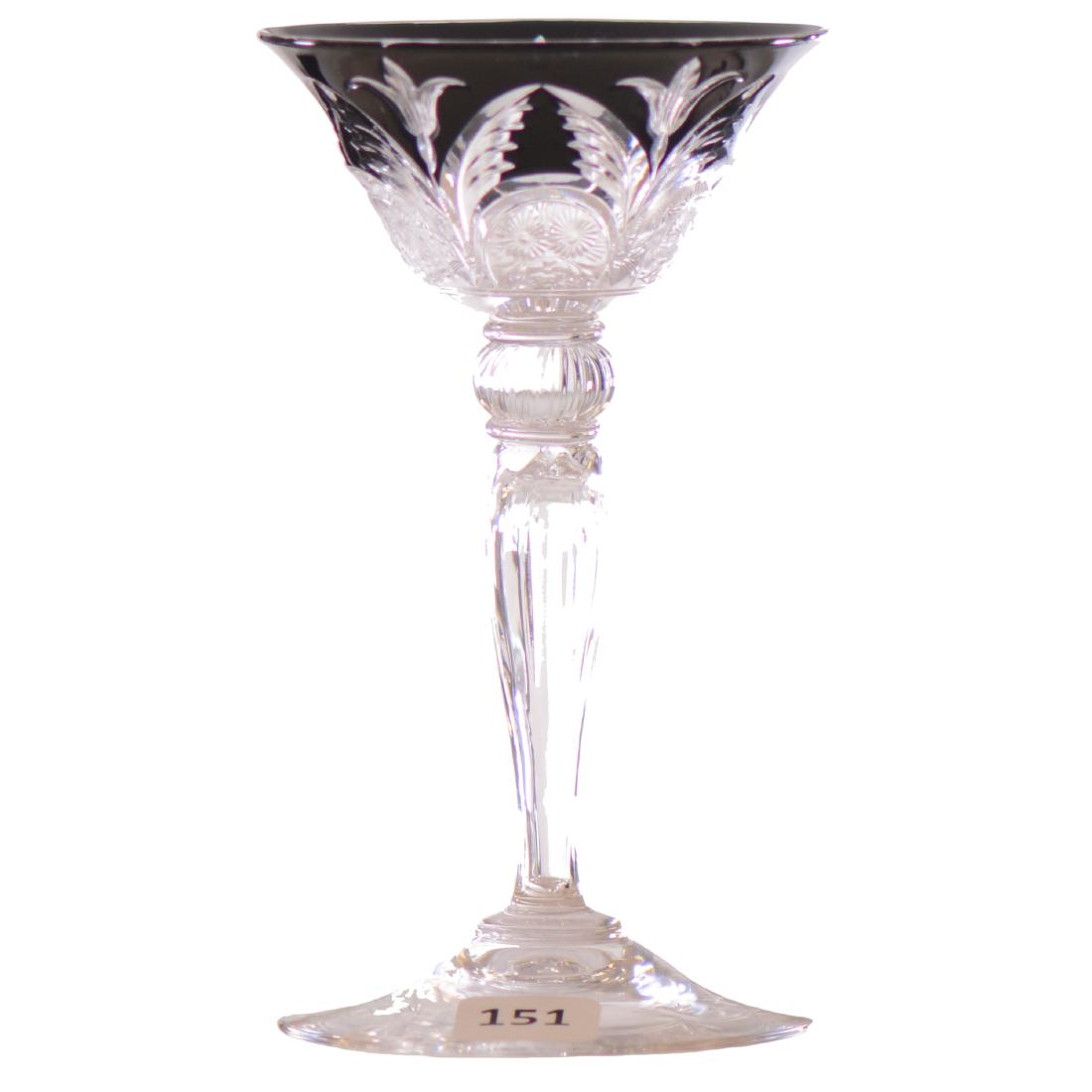 Martini Glass - BPCG - 6.25" - Signed Steuben (1 of 6)