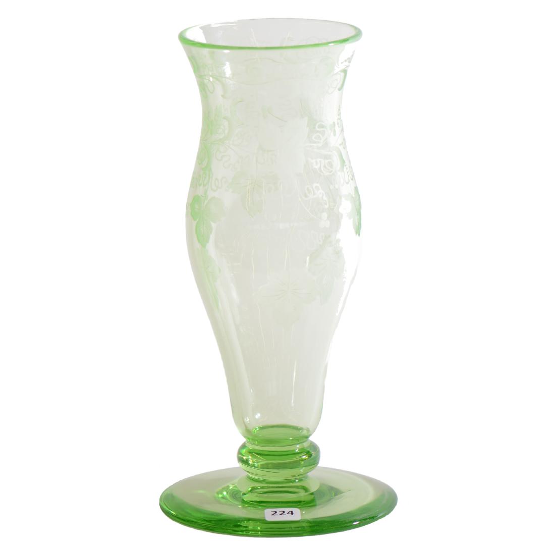 Vase - ABCG - 12" - Signed Hawkes (1 of 2)