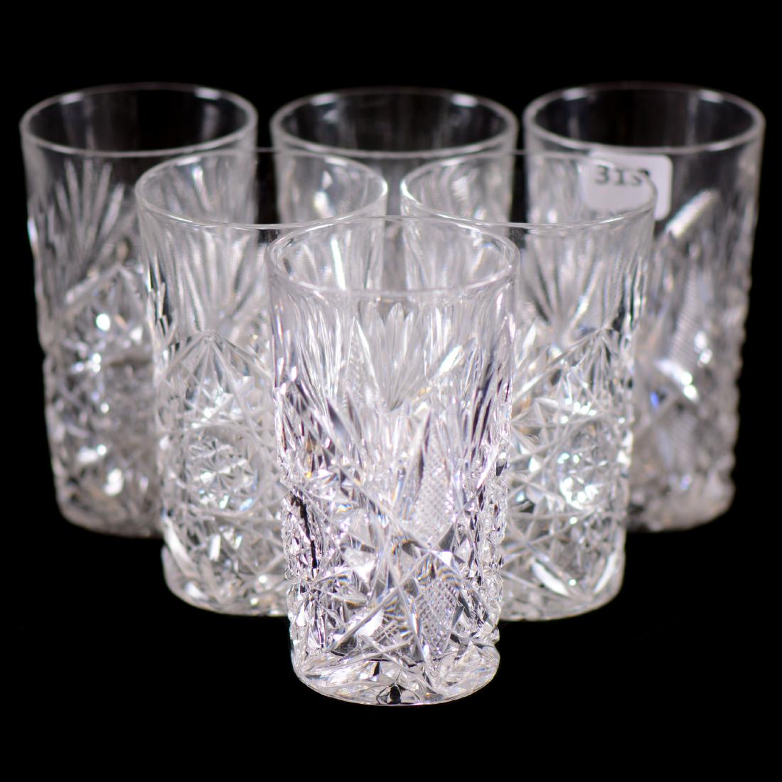 (6) Juice Glasses - ABCG - 4.25" (1 of 2)