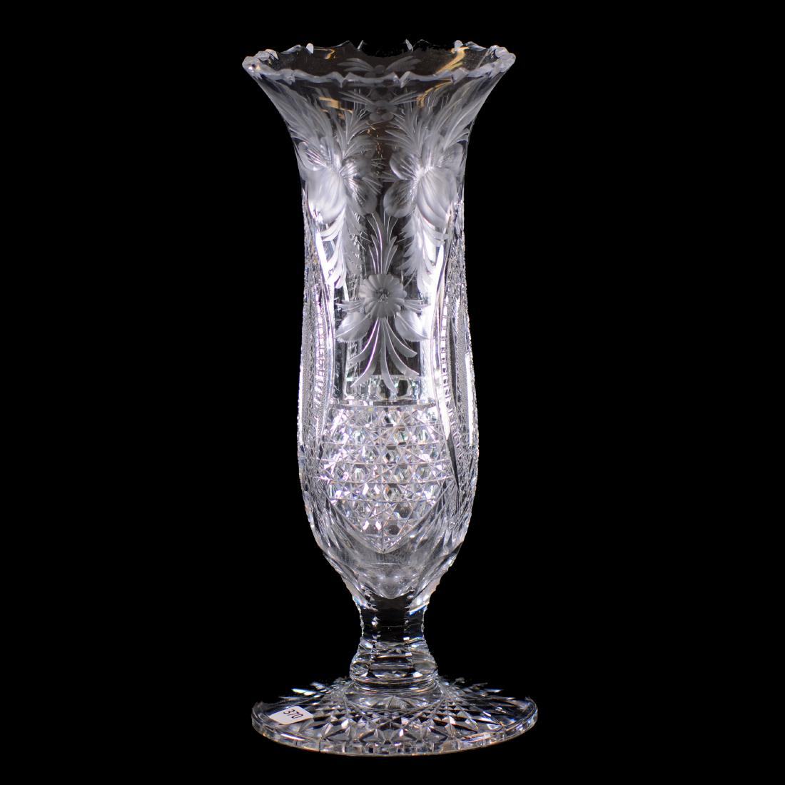 Pedestal Vase - ABCG - 14" (1 of 4)
