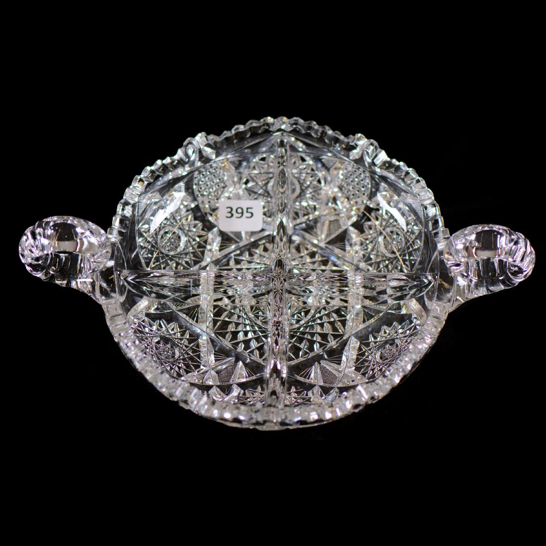 Bowl, Two-Handled, Four- Division - ABCG - 2.75" X 10" (1 of 2)