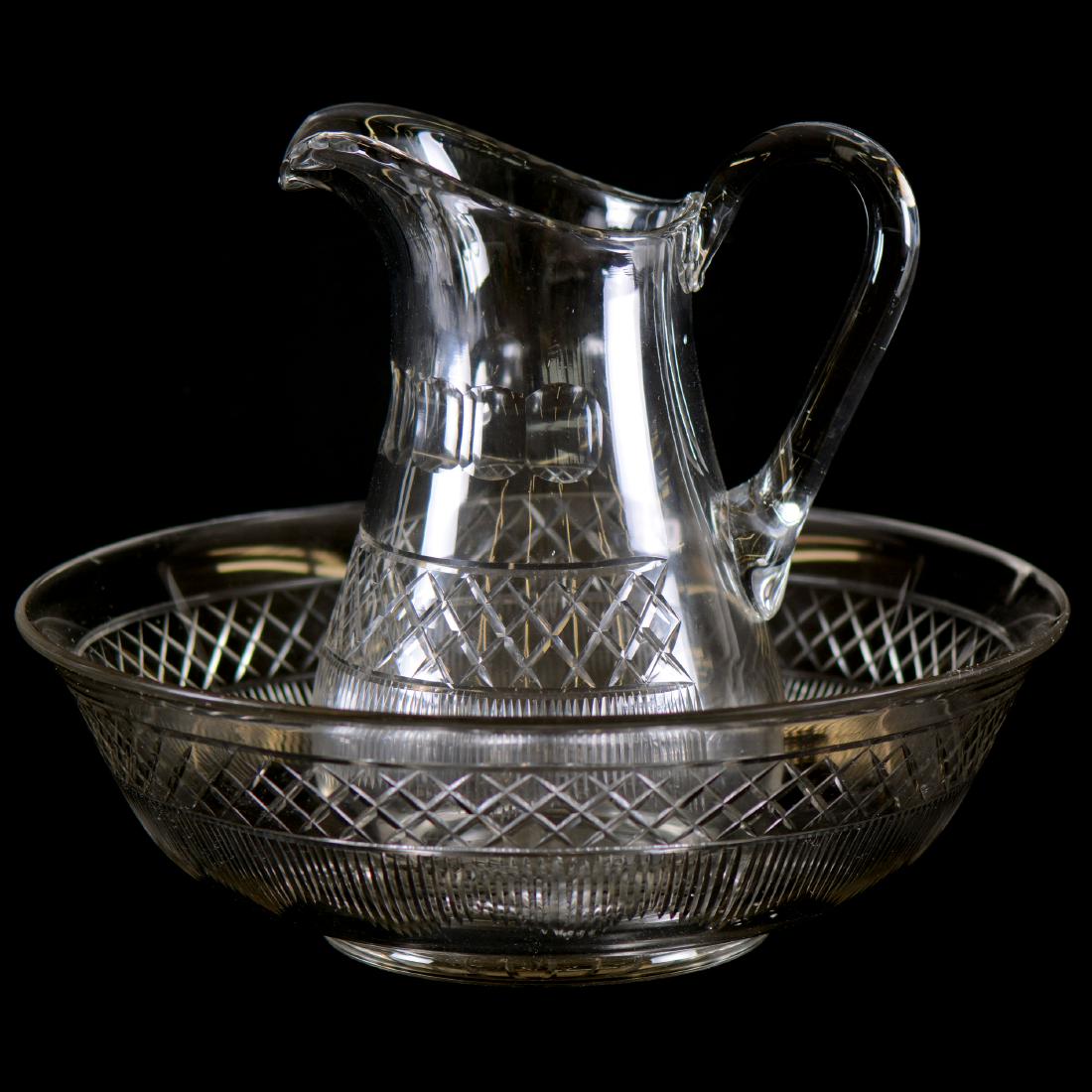 Wash Bowl and Pitcher Set ABCG 13" X 16"