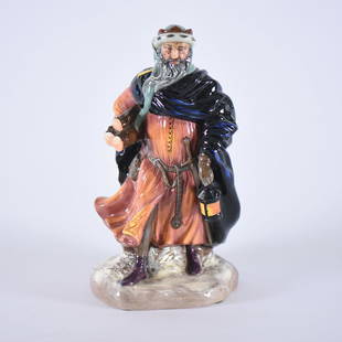 Figurine - Royal Doulton HN#2118 - 9": Figurine - Royal Doulton HN#2118 - 9" -Titled "Good King Wenceslas" - to Ensure Every Item Sells, We Have Placed Low Starting Bids on Every Item, and All Items Will Sell Without Reserve.