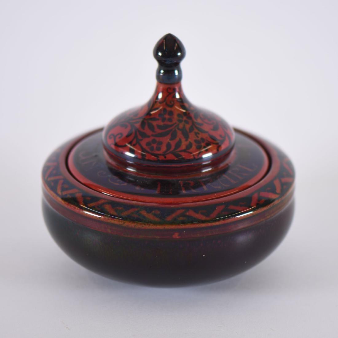 Covered Box - Royal Doulton Sung Flambe (1 of 3)