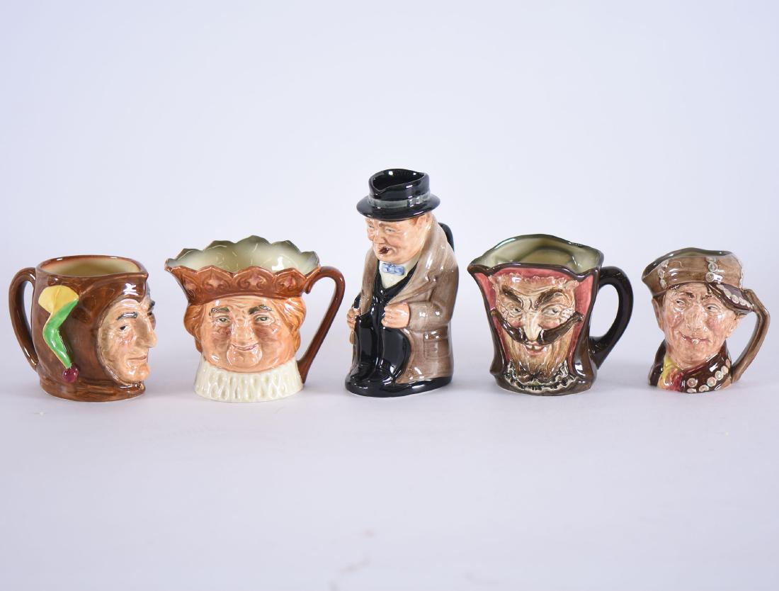 (5) Royal Doulton Character Jugs (1 of 11)