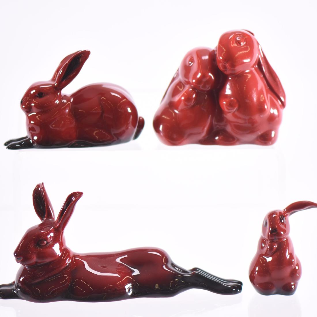 (4) Figurines - Royal Doulton Flambe (1 of 4)