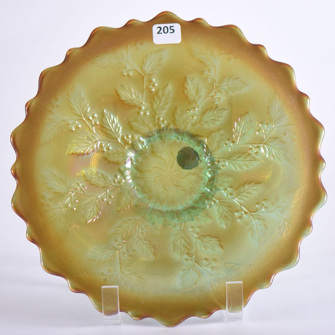 Plate - Modern Carnival Glass - 10" (1 of 2)