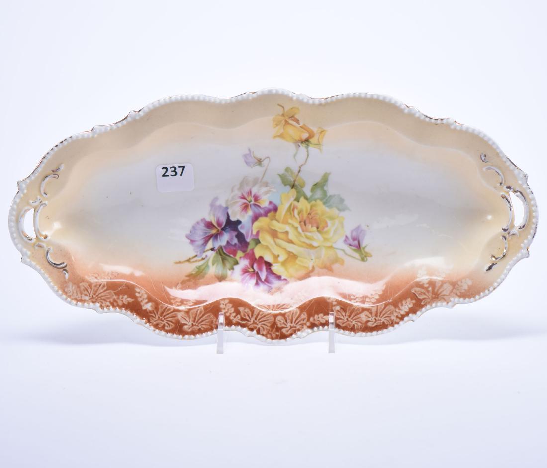 Celery Tray - Unmarked Prussia - 12.25" (1 of 2)