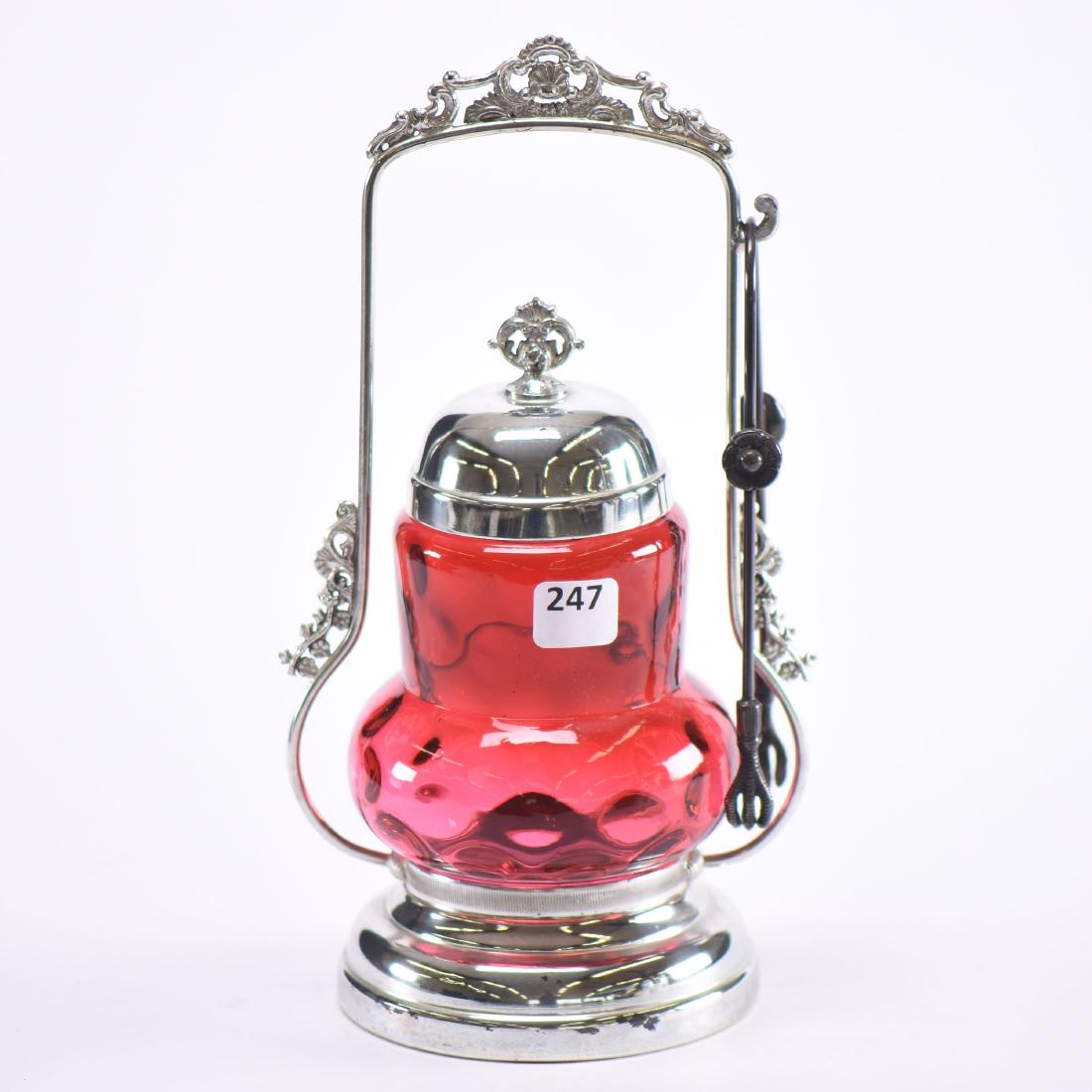 Pickle Castor - Art Glass - 10.25" (1 of 2)