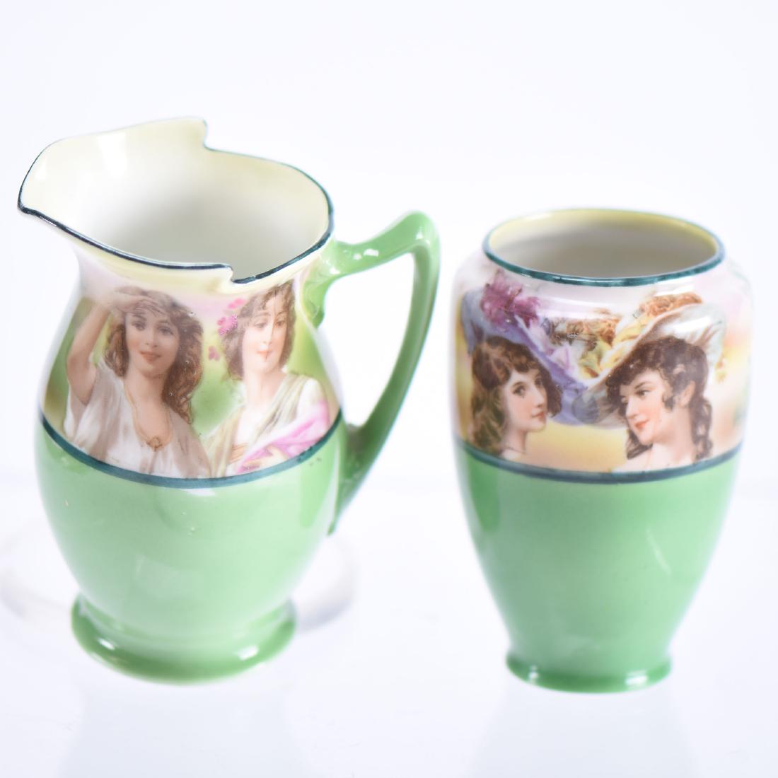 (2) Royal Bayreuth Blue Mark Portrait Items (1 of 2)