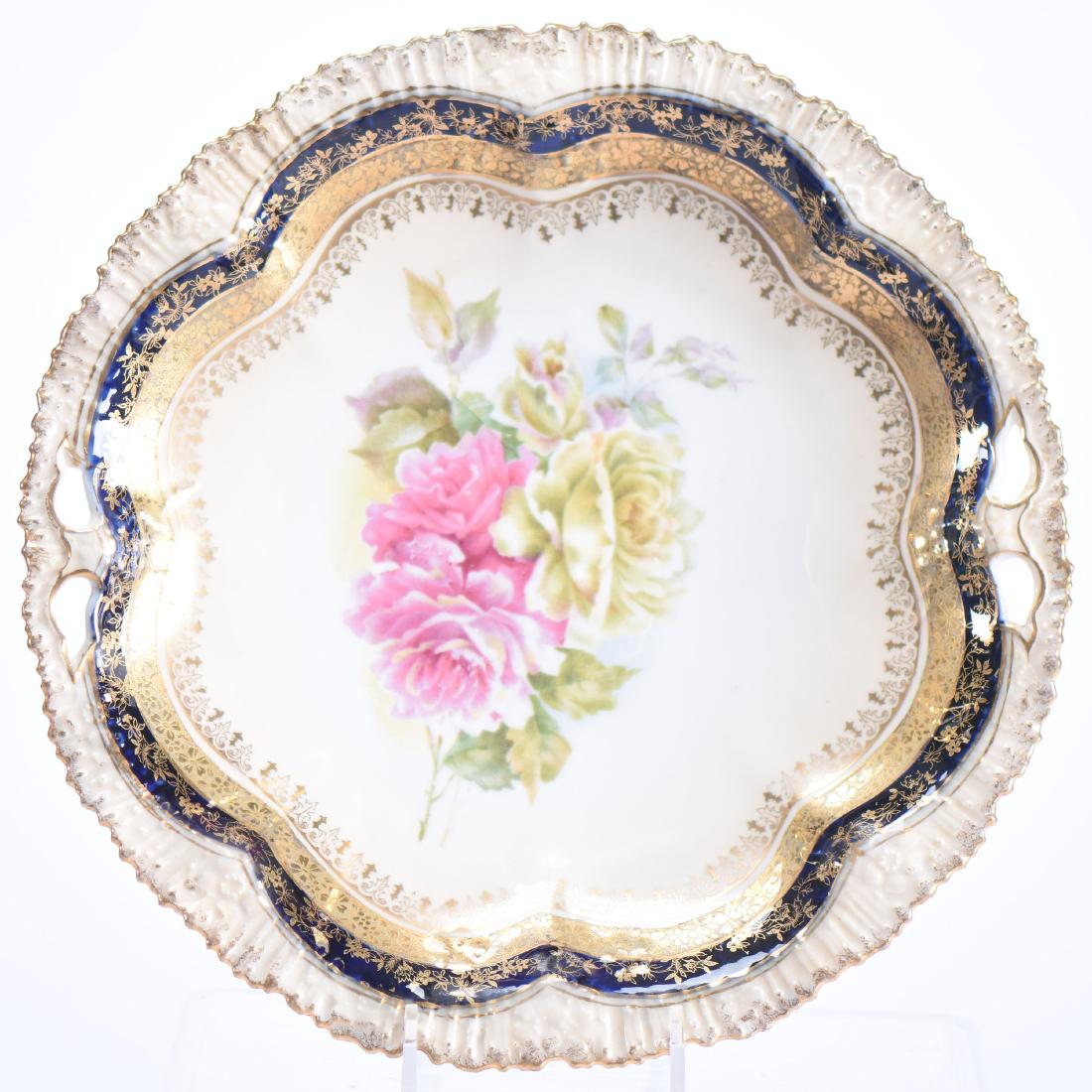 Cake Plate - Unmarked Prussia - 10.25" (1 of 2)