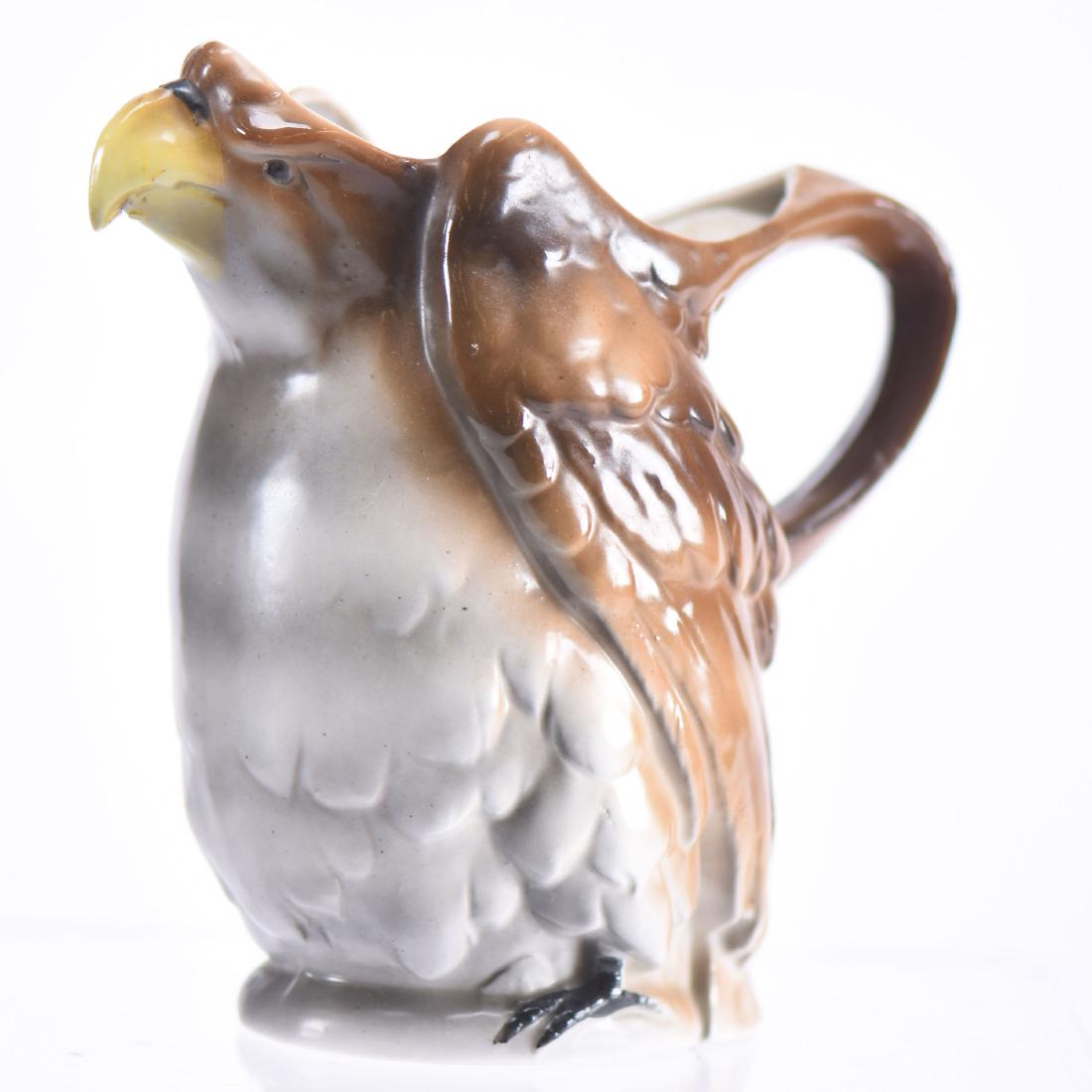 Figural Eagle Pitcher - Marked Germany - 6" (1 of 2)
