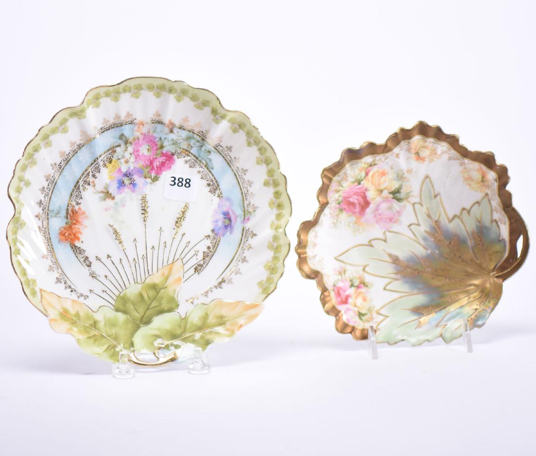 (2) Unmarked R.S.Prussia Plates (1 of 2)