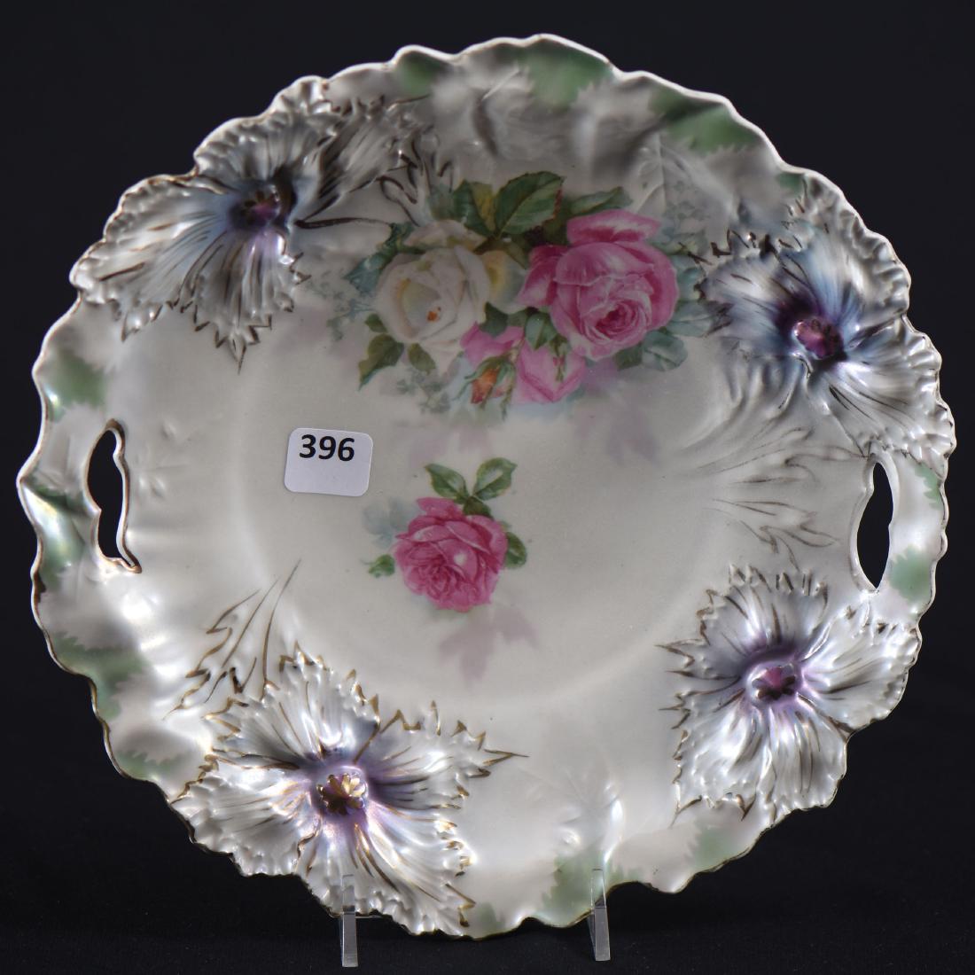 Cake Plate - R.S.Prussia - 9.5" (1 of 2)