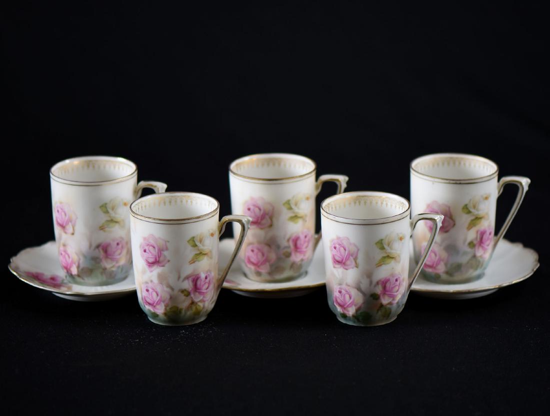 (5) Cups & (3) Saucers - R.S. Germany - (1 of 2)