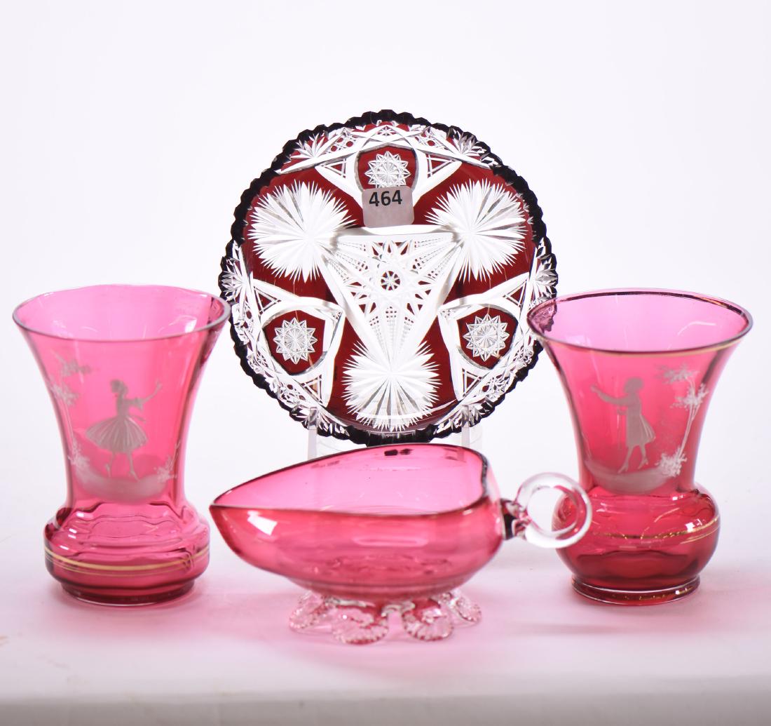 (4) Art Glass Items (1 of 1)
