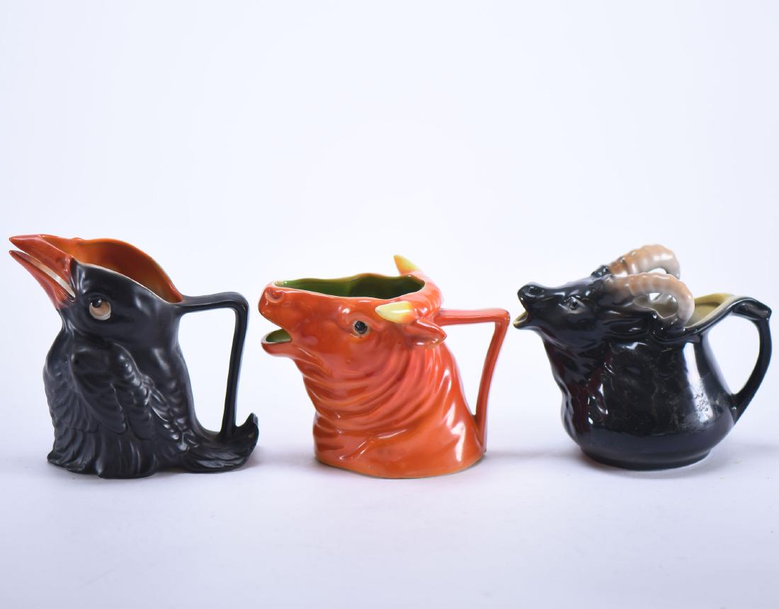 (3) Figural Creamers - Royal Bayreuth (1 of 3)