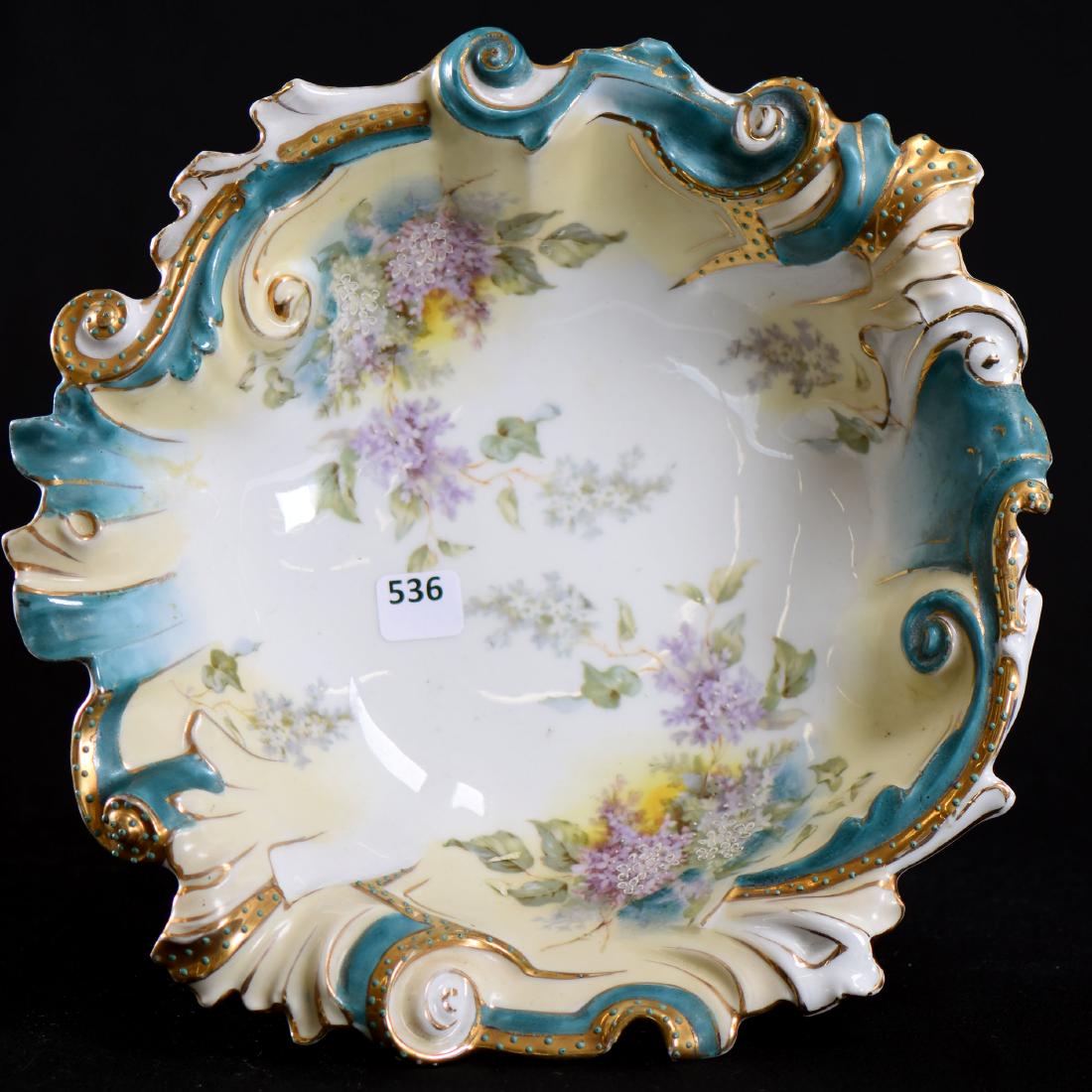 Bowl - Unmarked Early Prussia Bowl - 10.75" (1 of 3)