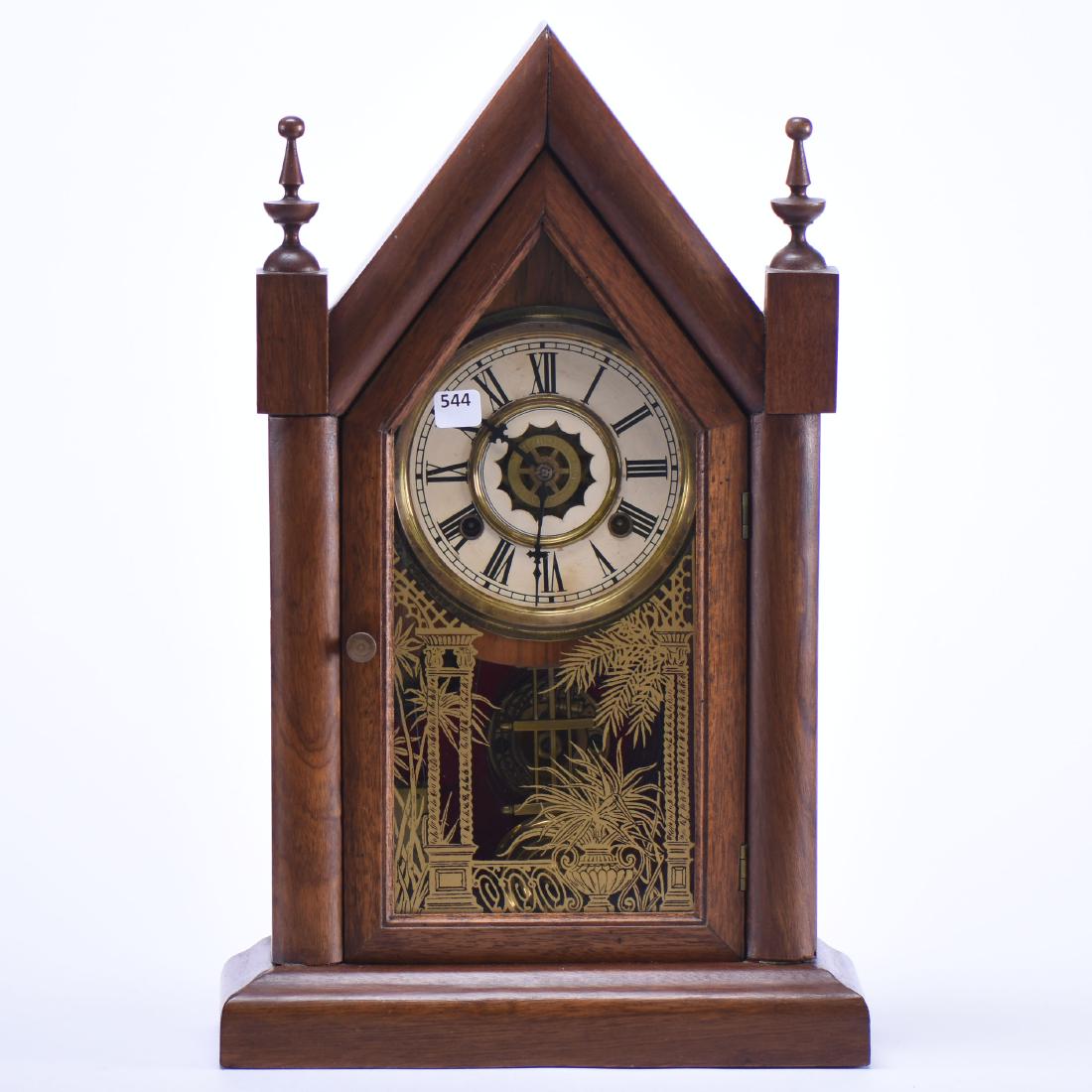 Waterbury Clock - Steeple Case - 19.5" X 12.25" (1 of 4)