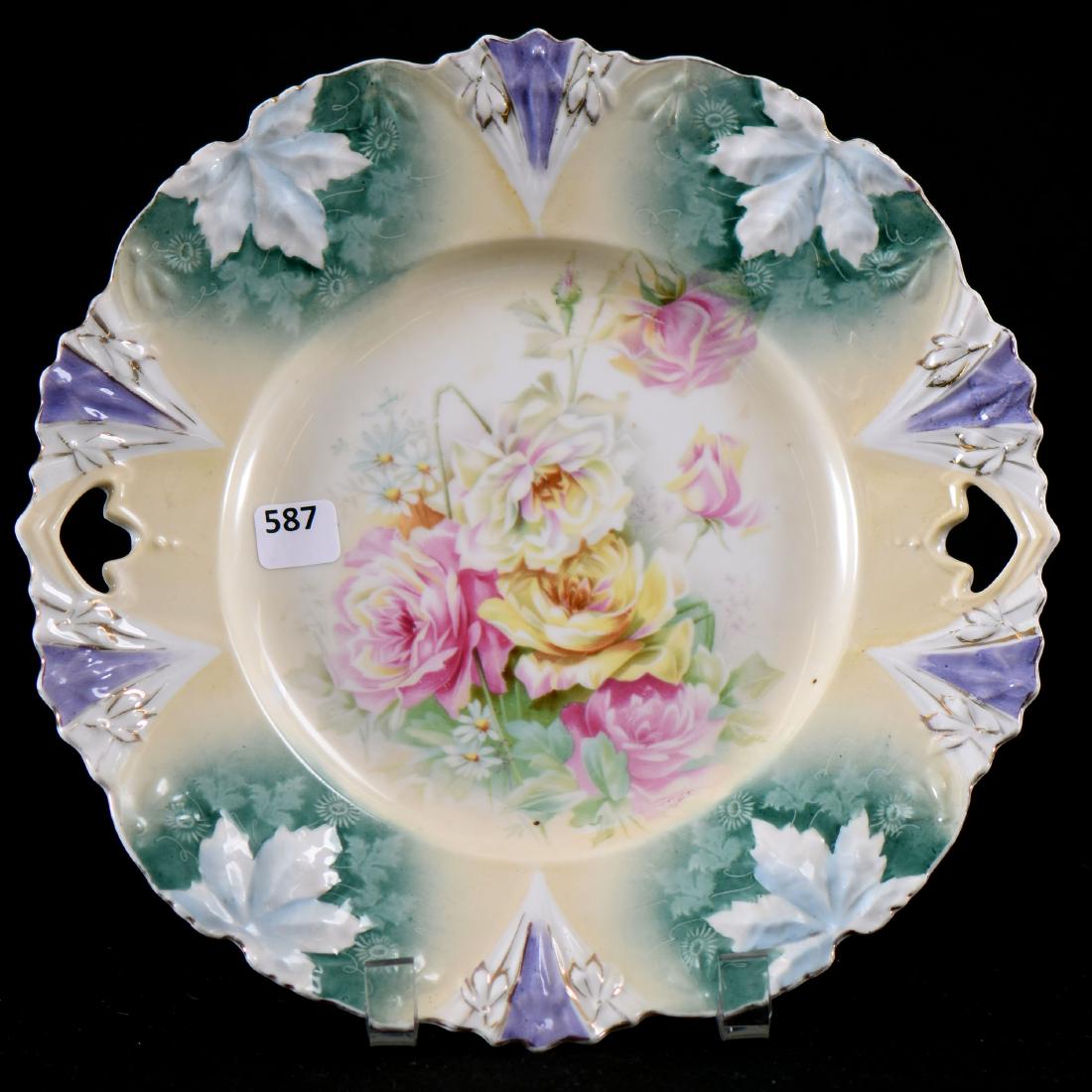 Cake Plate - R.S.Prussia - 11" (1 of 2)