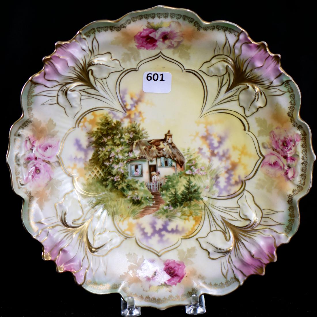 Plate - R.S.Prussia - 9.5" (1 of 2)