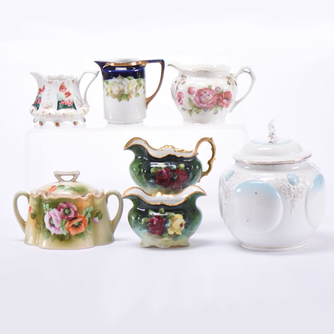 (7) Assorted Prussia Style Items (1 of 2)