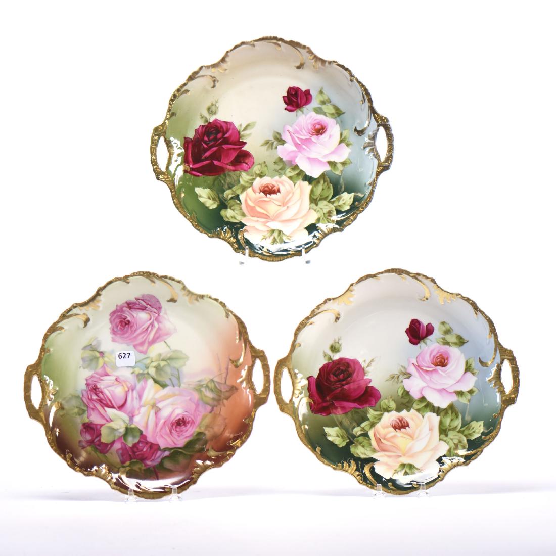 (3) Cake Plates - Marked Royal Munich - 11.5" (1 of 2)