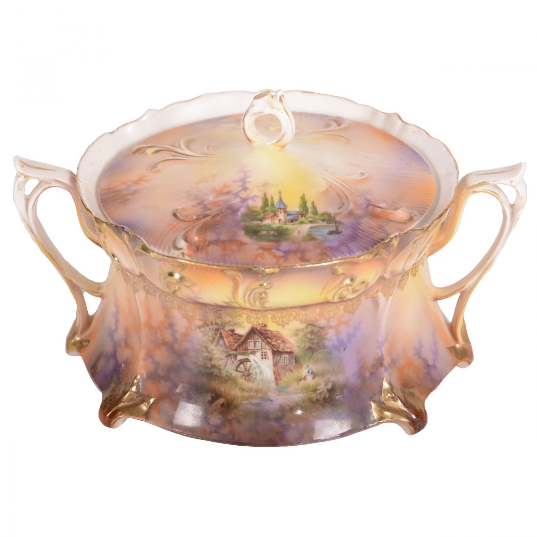 Cracker Jar - Marked R.S. Prussia (1 of 3)