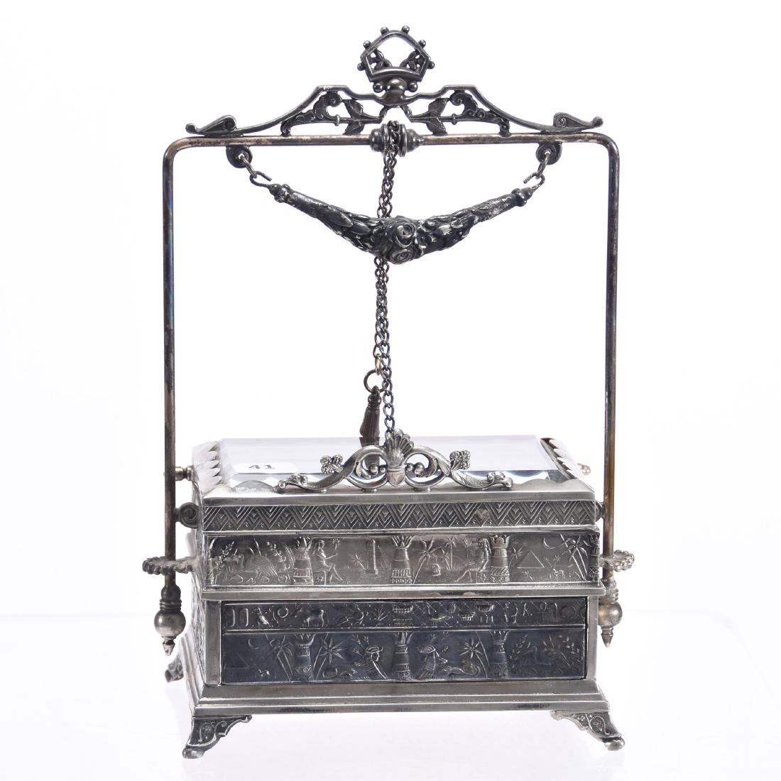 Victorian Trinket Box 10" X 7" (1 of 5)