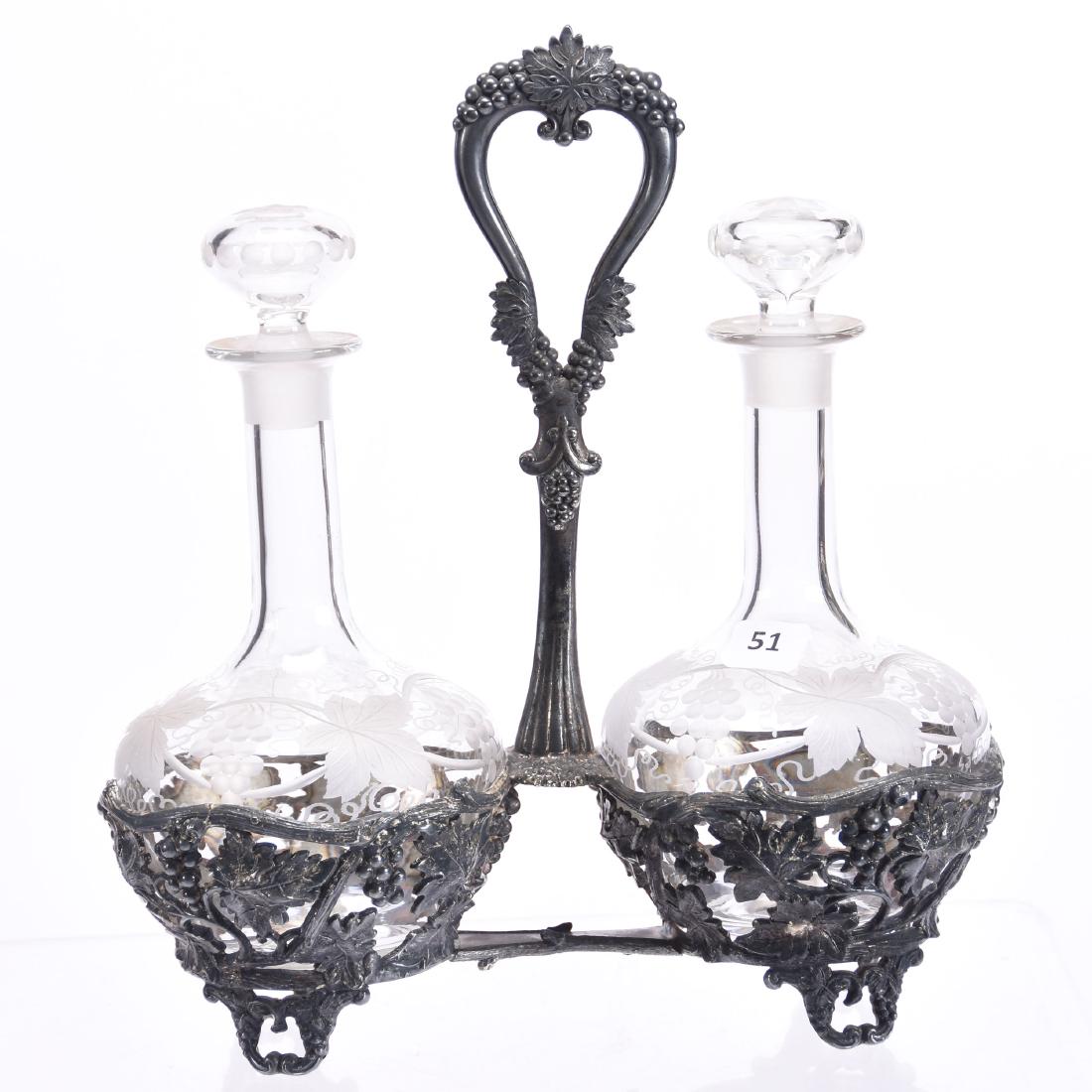 Tantalus Set 10.75" X 9.5" (1 of 4)