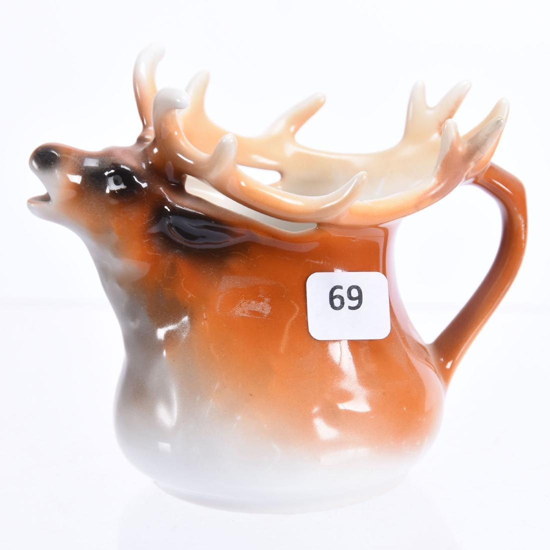 Royal Bayreuth (Green Mark) Figural Creamer 4.5" (1 of 3)