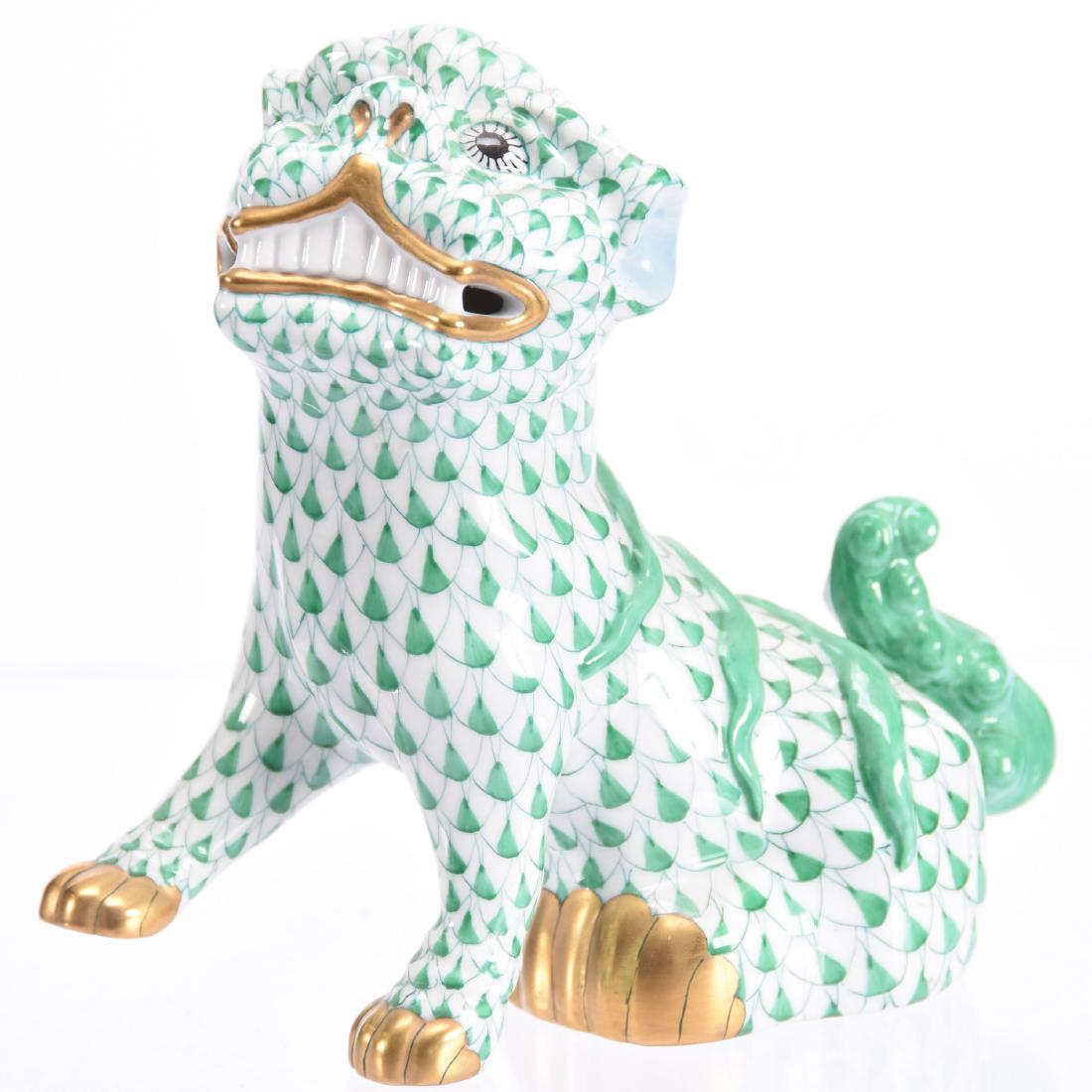 Herend Hungary Porcelain Figure 6" X 6.5" (1 of 3)