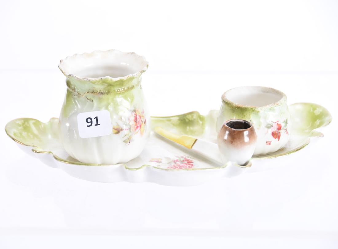 Germany Smoke Set, Unmarked 3" X 9.25" (1 of 3)