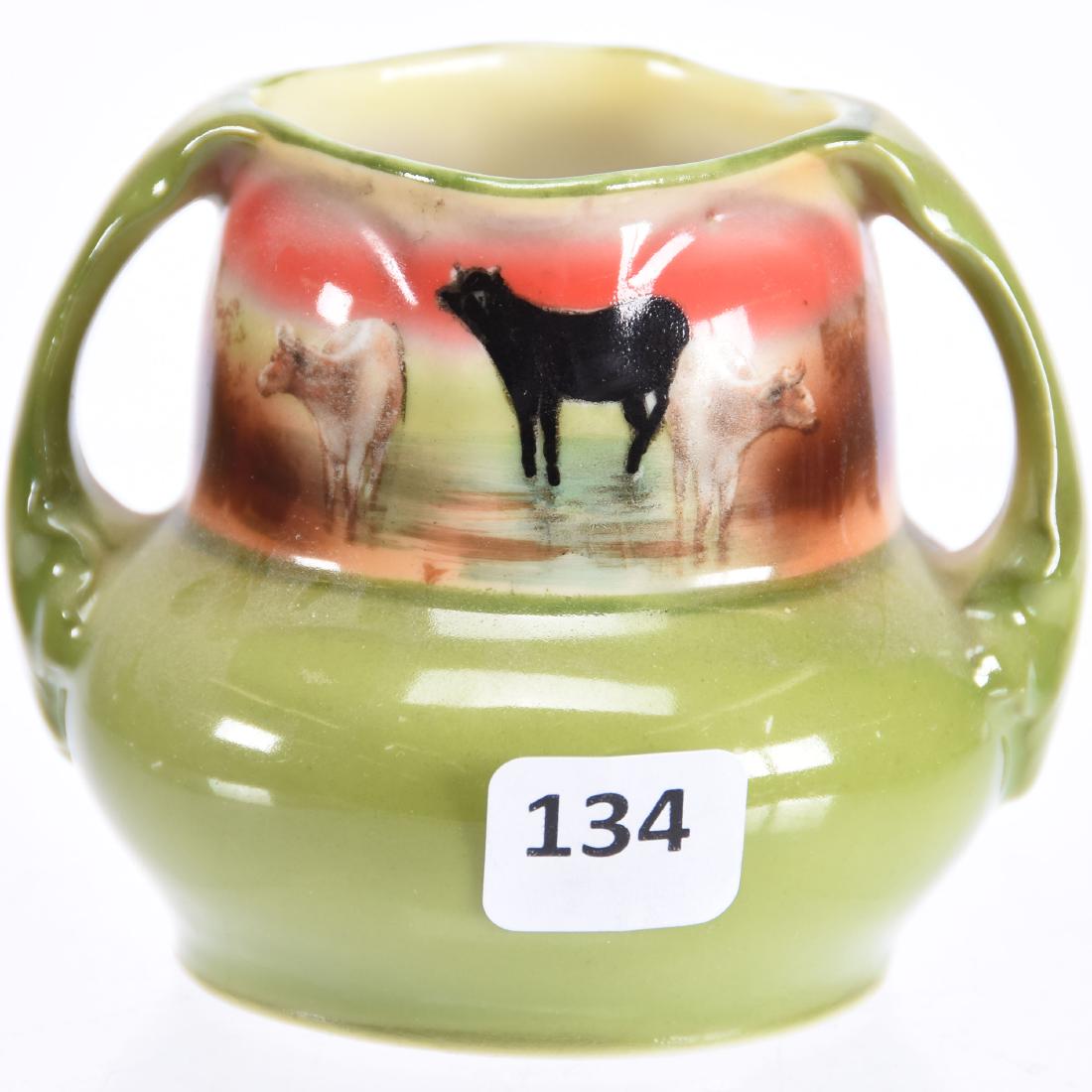 Royal Bayreuth (Blue Mark) Vase 3" (1 of 3)